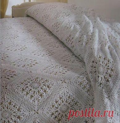 Вязаные вещи: Уют в доме-покрывала и пледы