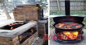 Благодаря этим фото и чертежам вы сделаете мангал своими руками всего за уик-энд! Порадуй своих родных ароматным шашлыком!