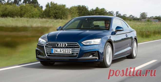 Названы рублёвые цены купе Audi A5 Coupe нового поколения - UINCAR