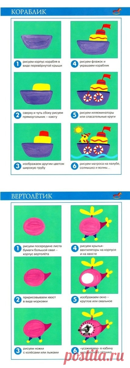 Учимся рисовать красками - Поделки с детьми | Деткиподелки