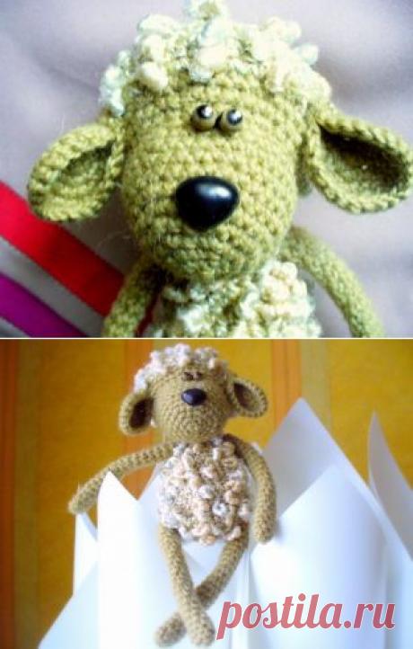 Вязаная овечка крючком - 101HandMade