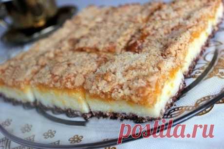 Рецепт печенья с цитрусовым джемом и творогом