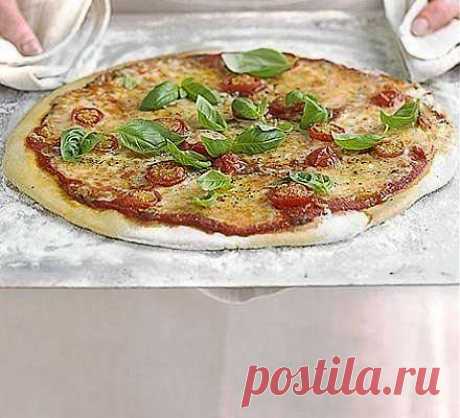 Как приготовить блюдо &quot;классическая пицца маргарита&quot; - рецепт, ингридиенты и фотографии | sloosh