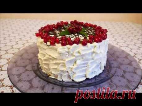 Торт за 10 минут БЕЗ ВЫПЕЧКИ самый ПРОСТОЙ и БЫСТРЫЙ рецепт торта