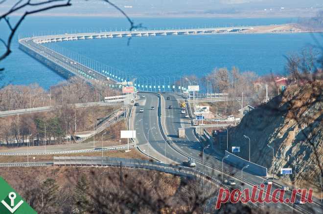 Низководный мост,пригород Владивостока.