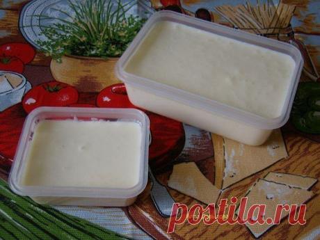 Домашний плавленный сырок "Янтарь"