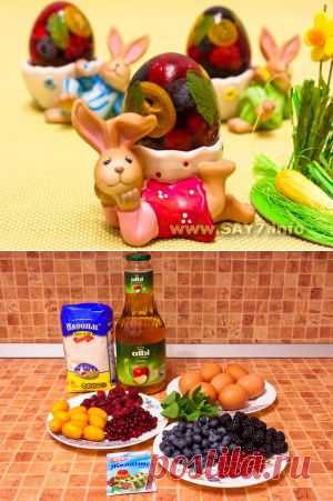 Сладкие заливные яйца