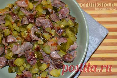 Куриные желудки по-кубански, | Поварёшки