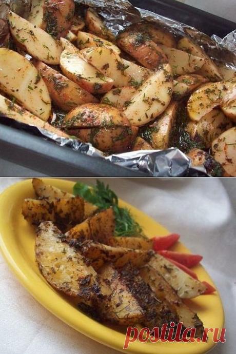 Как приготовить блюдо &quot;картошка по-деревенски&quot; - рецепт, ингридиенты и фотографии | sloosh