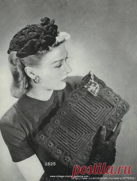 Винтажные сумочки и шляпки — Рукоделие