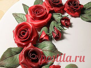 Мастер-класс "Розы" - Ярмарка Мастеров - ручная работа, handmade
