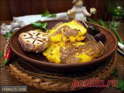 Хрустящий раздавленный картофель : Вторые блюда