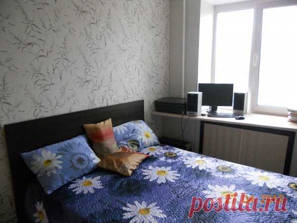 Спальня: маленькая да удаленькая