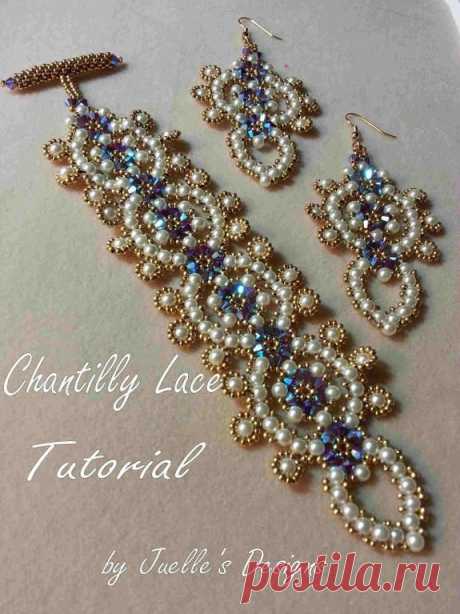 Chantilly Lace Bracelet by Julie Tanksley | Jewelry Pattern
