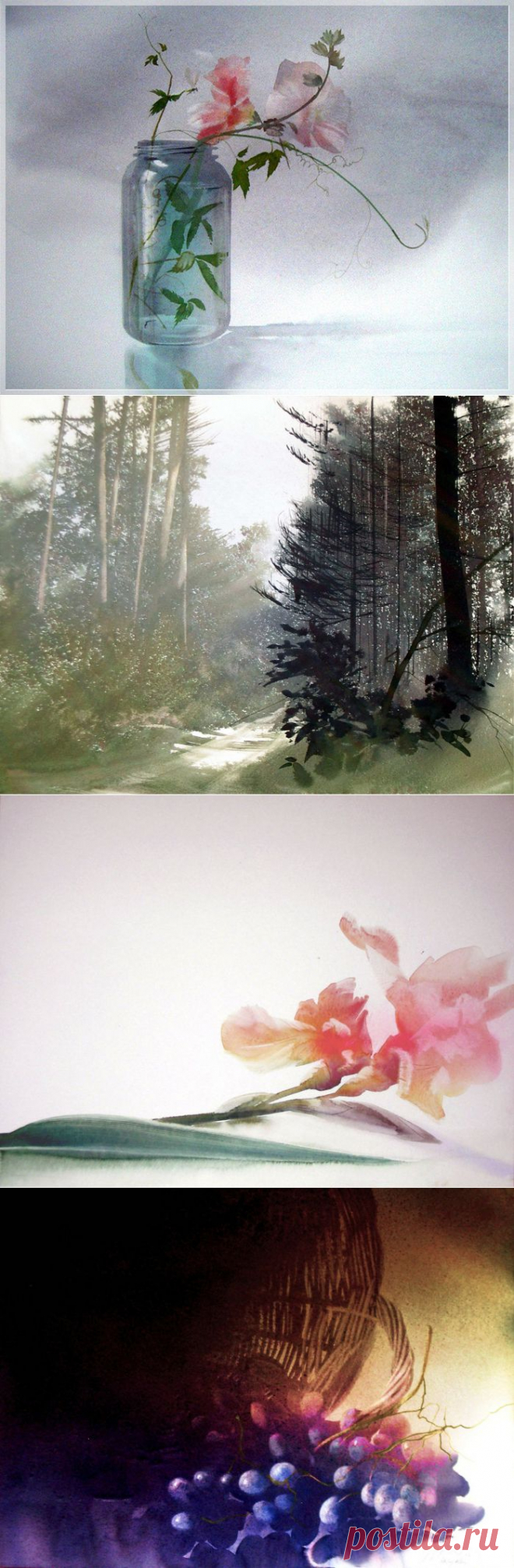 Акварели. Jean-Claude Chaillou..