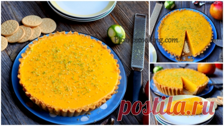 Мексиканський тарт з манго (Tarta de mango) | Picantecooking