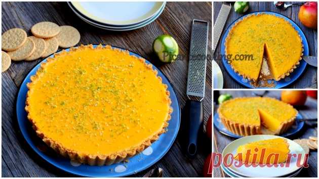 Мексиканський тарт з манго (Tarta de mango) | Picantecooking