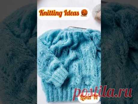 Knitting Pattern 🧶Схема: Пуловер спицами #knittingideas #вязаниеспицами #пуловерспицами #knit
