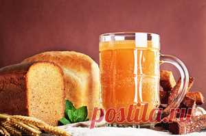 ДОМАШНИЙ КВАС - Простой и вкусный рецепт пошаговый рецепт с фотографиями
