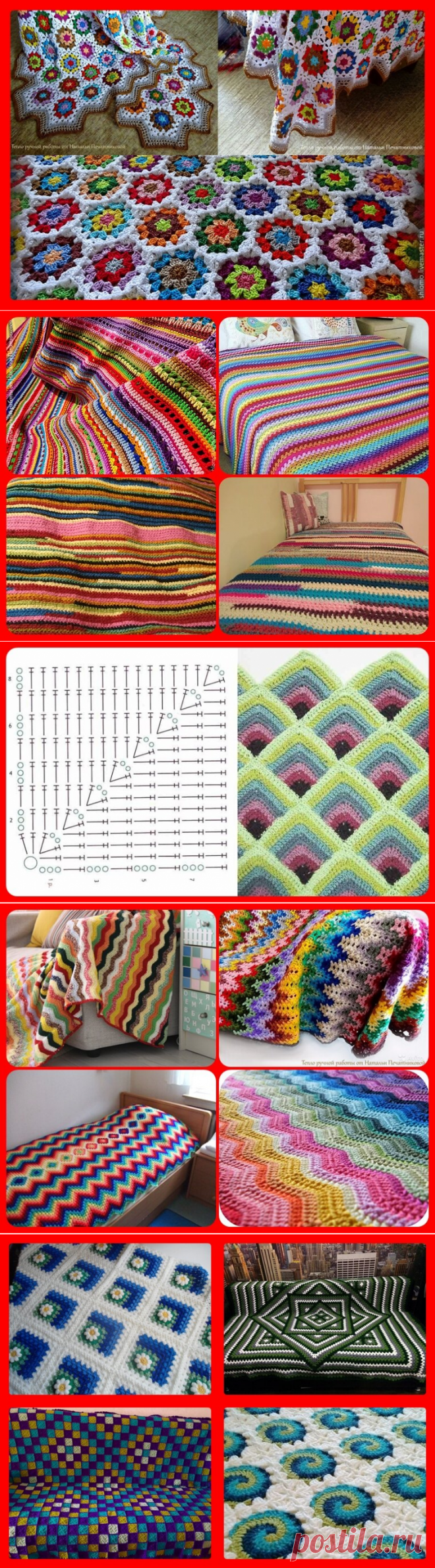 Вяжем крючком пледы из пряжи вторичного использования и остатков новой. | Vasha Economka | Яндекс Дзен