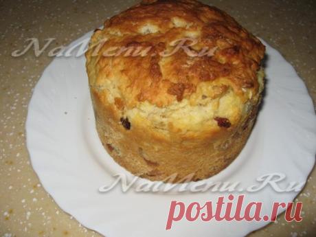 Простой рецепт кулича пасхального, вкусный