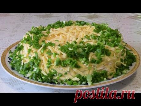 "Грибы под шубой" - сытный и ооочень вкусный салат - Простые рецепты Овкусе.ру