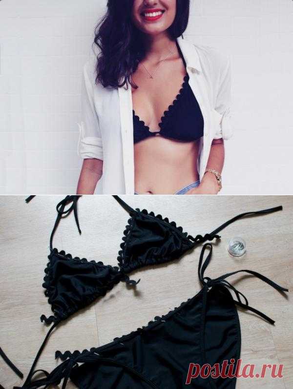 Простой способ декорировать купальник (Diy) / Купальники / Модный сайт о стильной переделке одежды и интерьера