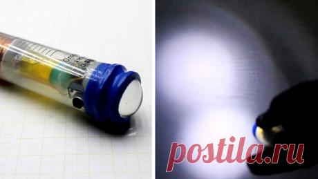 Как сделать вечный фонарик без батареек. Вариант с высокой яркостью и длительностью свечения Данный фонарик является лучшим помощником во внезапной или экстренной ситуации при отсутствии света. Он всегда готов к работе в любых погодных условиях, крайне надежен и неприхотлив. А благодаря использованию несложной электронной схемы, имеет высокую яркость свечения и продолжительное время