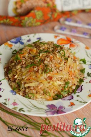 Гречка с квашеной капустой - кулинарный рецепт