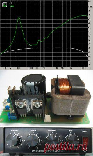 Оконечный усилитель на полевых транзисторах с трансформаторным выходом