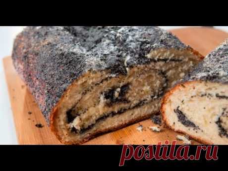 Маковый рулет | Теле-теле-тесто