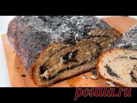Маковый рулет | Теле-теле-тесто