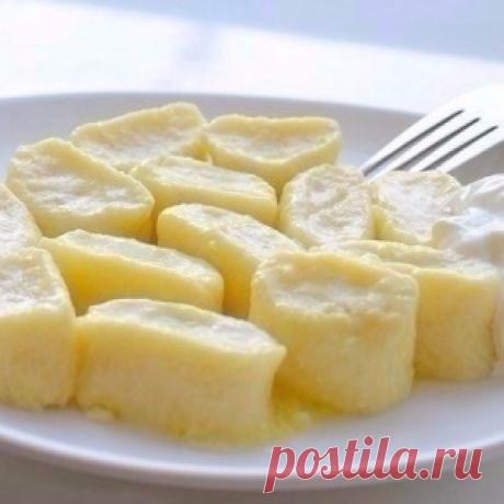Ленивые вареники на завтрак