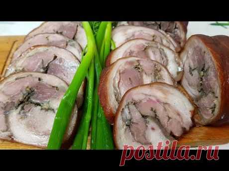 Ветчина из рульки цыганка готовит, дёшево и сердито. Gipsy cuisine.