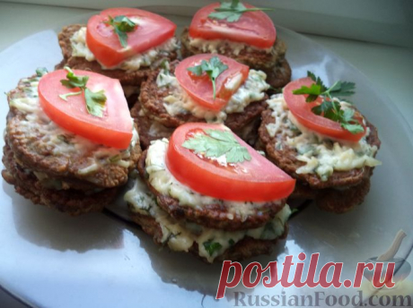 Рецепт: Закуска из печени "Друзья навеки" на RussianFood.com