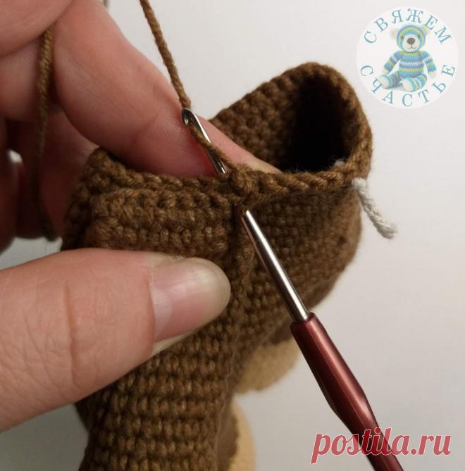 БЫЧОК крючком
Автор описания - Ольга Зимина (ИГ @igrushki_kukolki )

Бычок вяжется очень быстро!
С рожками получится 25 см, без рожек 22 см.