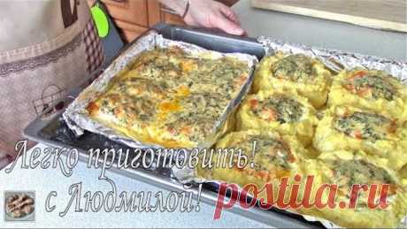 Сочная горбуша под соусом в духовке. Легко приготовить!