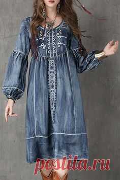 Boho style dress