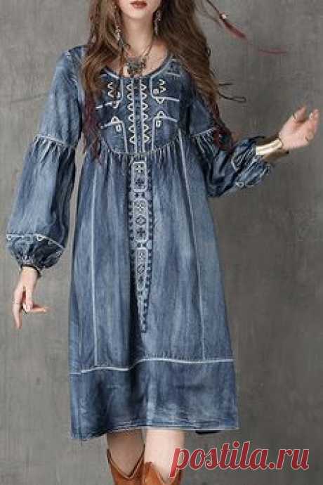 Boho style dress
