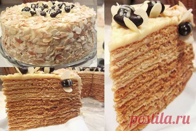 With love, taste and beauty... : Медовый торт "Пчелкин дом"