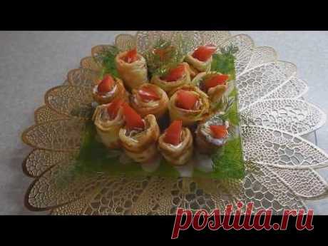 РУЛЕТИКИ ИЗ КАБАЧКОВ УХОДЯТ СО СТОЛА ПЕРВЫМИ. ОЧЕНЬ ВКУСНО. - YouTube