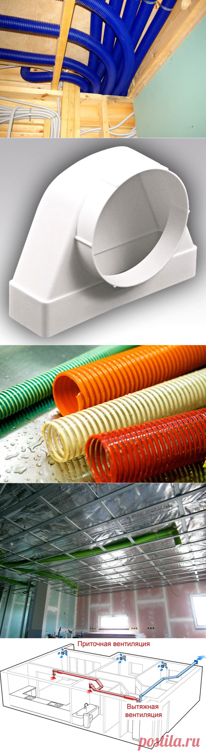 Выбираем пластиковые воздуховоды для вентиляции: особенности и нюансы монтажа!

Наиболее частая проблема, с которой сталкивается домашний мастер, например, при монтаже кухонной вытяжки – каким образом устроить вентиляцию и из какого материала ее лучше сделать. Одни останавливаются на оцинкованном коробе, другие предпочитают гибкие трубы. И те, и другие по-своему правы, но ведь хочется, чтобы все было аккуратно и как можно менее заметно.