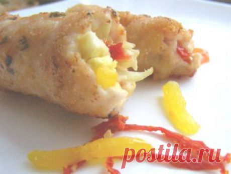 10 идей самых вкусных начинок для куриных рулетиков - пошаговые рецепты с фото