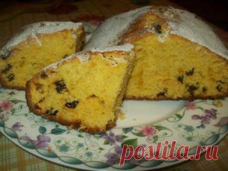 Тыквенный кекс с изюмом
