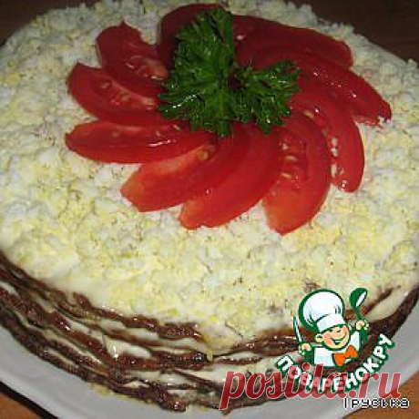 Торт печеночный - кулинарный рецепт