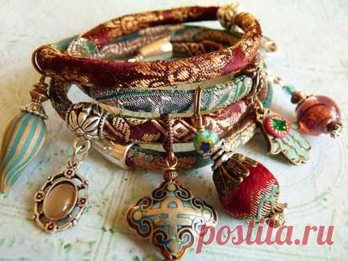Handmade by Daria: Вдохновляющие украшения в этно и бохо стиле