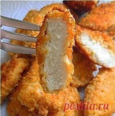 Очень вкусные куриные отбивные котлетки (наггетсы) | Банк кулинарных рецептов