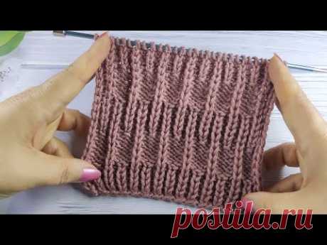 Half Brioche Stitch | Halbpatent stricken | Falsa Costa inglese | Falso Punto inglés | Point Brioche