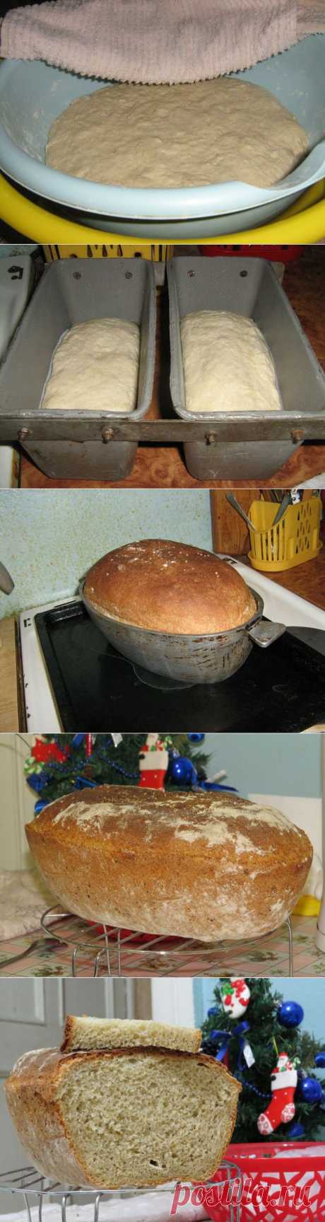 ДОМАШНИЙ ХЛЕБ В ДУХОВКЕ ( АНТИКРИЗИСНЫЙ)