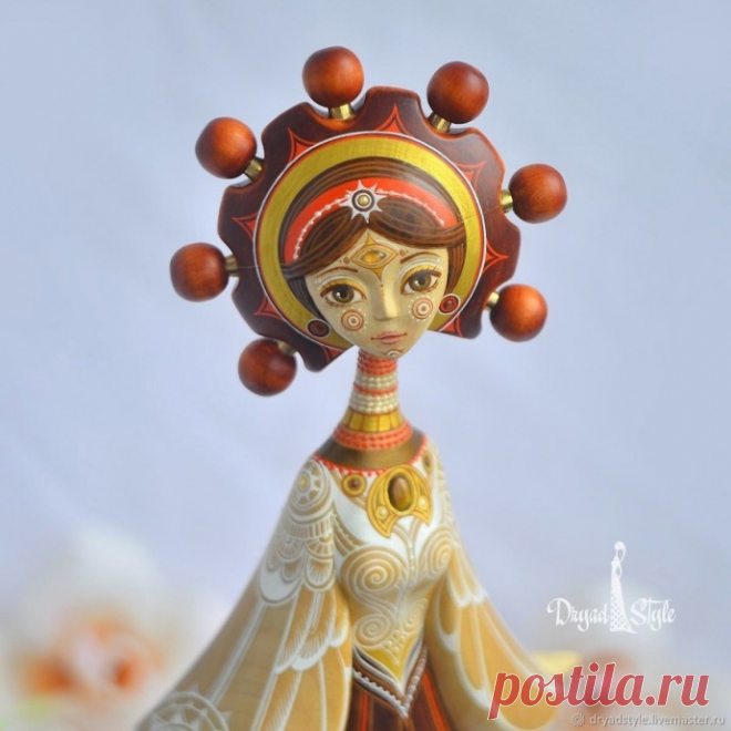 Невероятные куклы из дерева
